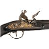 Image 6 : Extraordinary "Sultan Presentation Quality" Gold Inlaid Ottoman Damascus Barrel Flintlock Pistol wit