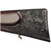 Image 9 : Ornate Deep Relief Engraved Gold Inlaid Barella Double Barrel 16 Gauge Shotgun with Elaborate Raised