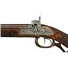 Image 3 : Exhibition Relief Engraved Gold Inlaid Rieger Marked Percussion Double Rifle with Relief Carved Stoc