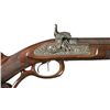 Image 4 : Exhibition Relief Engraved Gold Inlaid Rieger Marked Percussion Double Rifle with Relief Carved Stoc