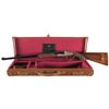 Image 1 : Beautiful "PH. GRIFNEE" Signed and Engraved Auguste Francotte Side Lock Double Barrel Rifle with Cas