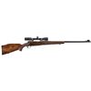 Image 1 : Magnificent Exhibition Quality Custom Engraved and Gold Inlaid Pre-64 Winchester Model 70 Bolt Actio