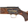 Image 2 : Engraved and Gold Inlaid Blaser R 93 Straight Pull Bolt Action Rifle with Case