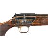 Image 3 : Engraved and Gold Inlaid Blaser R 93 Straight Pull Bolt Action Rifle with Case