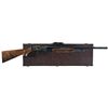 Image 1 : Engraved and Gold Highlighted Browning Model 12 Grade V Slide Action 20 Gauge Shotgun with Case