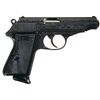 Image 2 : Exquisite Presentation Grade Factory Engraved Nazi Walther Model PP Pistol In Postwar Walther Factor