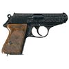 Image 5 : Engraved Walther PPK Semi-Automatic Pistol