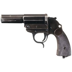 Walther "ac/41" Code Heers Model Flare Pistol with Holster and a Carl Zeiss Scope