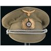 Image 1 : 1942 Dated World War II Kriegsmarine Officers Tropical Visor Cap