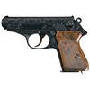 Image 1 : Engraved Walther PPK Semi-Automatic Pistol with Rankin Letter