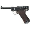 Image 1 : Desirable 1937 Mauser Banner Commercial Model Luger with Black Leather AKAH Holster