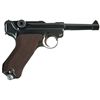 Image 4 : Desirable 1937 Mauser Banner Commercial Model Luger with Black Leather AKAH Holster