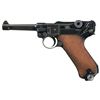 Image 1 : World War II "41" Dated "byf" Code Nazi Luger Rig with Two Magazines and Black Leather "41" Dated Ho