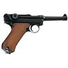Image 3 : World War II "41" Dated "byf" Code Nazi Luger Rig with Two Magazines and Black Leather "41" Dated Ho