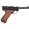 Image 2 : Excellent World War II Nazi 1940-42 Code Mauser Luger Pistol Rig with One Matching Magazine, Takedow