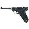Image 1 : Swiss Waffenfabrik Bern Model 1929 Semi-Automatic Luger Pistol with Holster and Extra Magazine