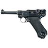 Image 1 : Excellent World War II Mauser "byf" Code 42 Production Black Widow P.08 Luger Semi-Automatic Pistol 