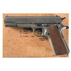 Unique Remington Rand Production Sample Model 1911A1 Semi Automatic Pistol with Box