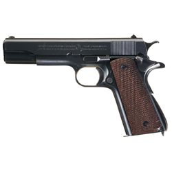 Exceptionally Rare Documented Early 1938 Production Colt Model 1911A1 U.S. Army Contract Pistol with