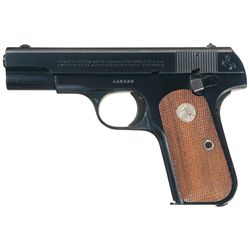 Outstanding Historic World War II General Officer's Colt Model 1903 Hammerless 32 Pocket Automatic P