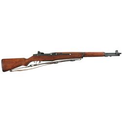 U.S. World War II Springfield Armory M1 Garand Semi-Automatic Rifle with Sling