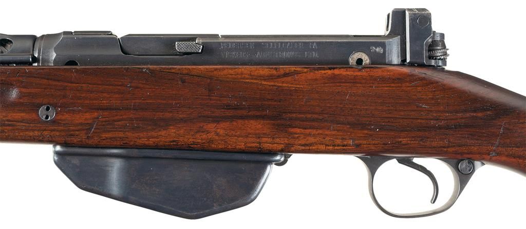 Outstanding Rare Vickers & Armstrong, Pedersen Designed .276 Caliber ...