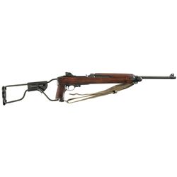 Desirable World War II Inland Div. U.S. M1A1 Semi-Automatic Paratrooper Carbine with Sling and Canva