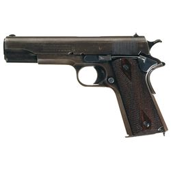 Unique Unserialized U.S. Colt/A.J. Savage Slide Model 1911 Semi-Automatic Pistol