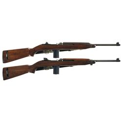 Collector's Lot of Two World War II U.S. Military Inland M1 Semi-Automatic Carbines -A) Inland M1 Se