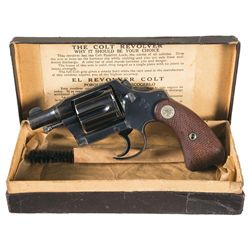 Extremely Rare Factory Documented  Fitz Special  Configuration Colt Detective Special Revolver with 