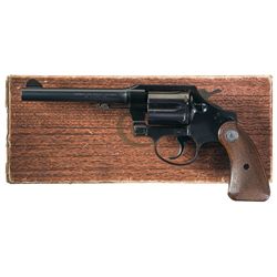 Excellent Colt Police Positive Special Double Action Revolver with Original Box