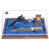 Image 2 : Colt 1 of 1,000 Cowboy Single Action Army Revolver and Knife Set with Display Case and Boxes