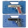 Image 1 : Collector's Lot of Two Cased Colt 1911 Semi-Automatic Pistols -A) Colt Government Model 1911 Semi-Au