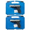 Image 1 : Two Cased Sig Sauer P220 Semi-Automatic Pistols -A) Sig Sauer P220 First Production Run Semi-Automat