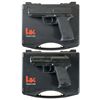 Image 1 : Two Heckler & Koch Semi-Automatic Pistols with Cases -A) Heckler & Koch USP 45 Pistol