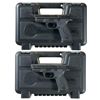 Image 1 : Two Smith & Wesson M&P Semi-Automatic Pistols with Cases -A) Smith & Wesson M&P 9 Pro Series Semi-Au