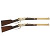 Image 1 : Collector's Lot of Two Winchester Model 94AE Lever Action Carbines with Commemorative S.B.R. Etching