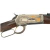 Image 3 : Engraved Gold Accented Browning Model 1886 High Grade Lever with Box
