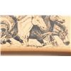 Image 2 : Custom Engraved and Scrimshawed Bill Duff Virginia City Mustang Bowie Knife with Case and Papers