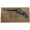 Image 1 : Cased and Gold Highlighted Colt Single Action Army Rusty Nail Commemorative Revolver with Extra Cyli