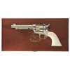 Image 1 : Factory Embellished for Steve Northcott Colt Single Action Army Revolver with Ivory Grip, Case and F