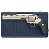 Image 1 : Stainless Colt Anaconda Custom Ported Double Action Revolver with Case