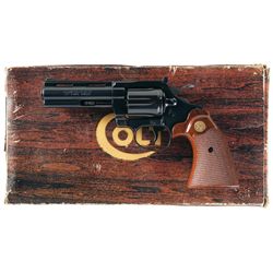 Colt Diamondback .22 Caliber Double Action Revolver with Original Box