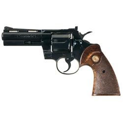 Early Colt Python Double Action Revolver