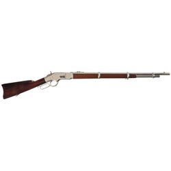 Rare Nickel-Plated Winchester Model 1866 Musket