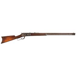 Winchester Model 1886 Lever Action Rifle with Extra Length Barrel