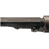 Image 8 : Deluxe Engraved Colt 1849 Pocket Model Revolver with Relief Carved Ivory Grip, British Case and Acce