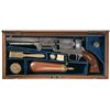 Image 1 : Rare Documented Factory Engraved and Cased Colt Hartford English Dragoon Revolver