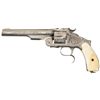 Image 1 : Superb Deluxe New York Engraved  Smith & Wesson Third Model Number Three Russian Revolver with "REIS