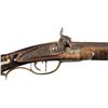 Image 2 : Percussion Kentucky Rifle with J. Douglass Marked Barrel and Ornate Silver Inlaid Stock